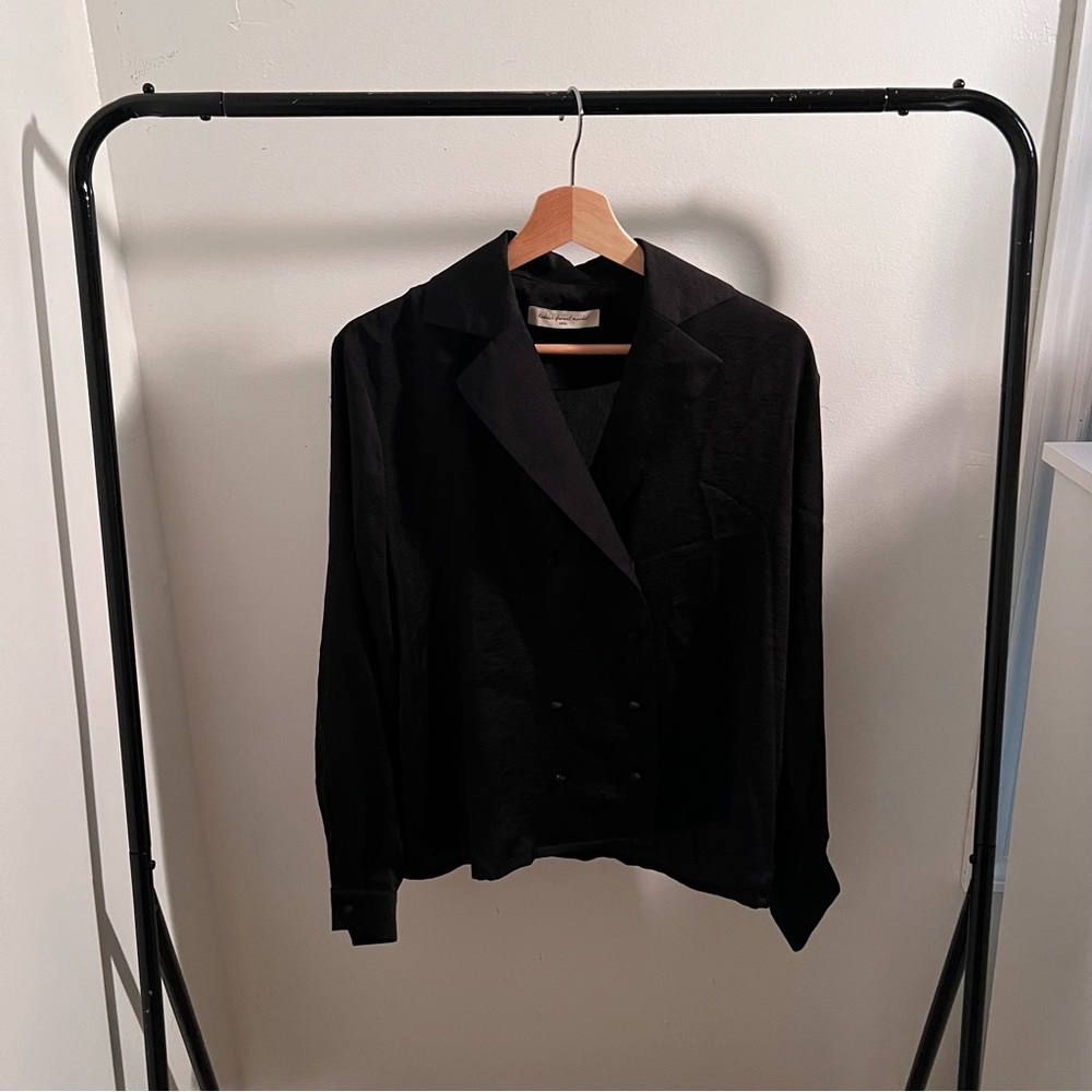 Hidden forest market blouse